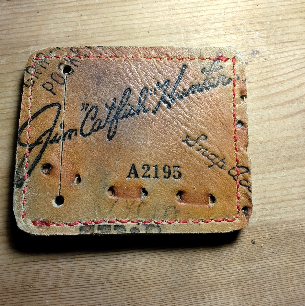 Baseball glove wallet